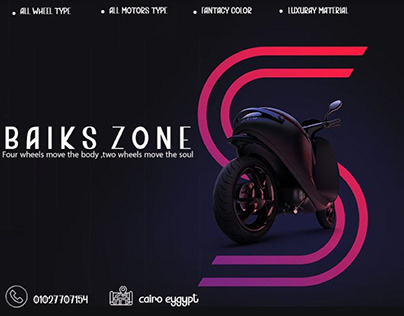 Motor bikes online advertisement