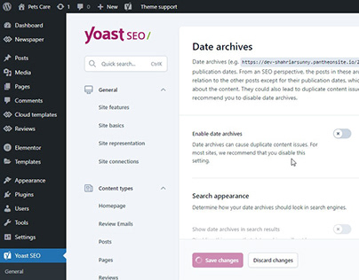Yoast SEO full Setting for WordPress website