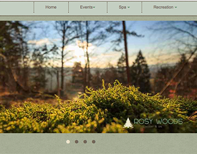 Rosy Woods Resort & Spa - Vacation Destination Website
