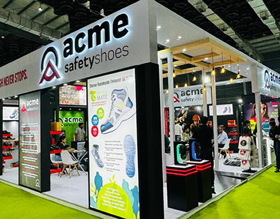Acme stall design for OSH 2023 (Mumbai)