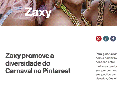 Zaxy + Pinterest