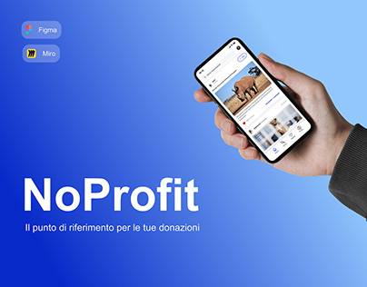 NoProfit - UX/UI Design App