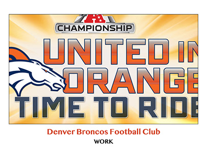 Denver Broncos Football Club Work