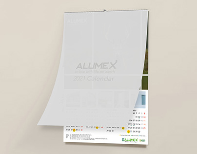 Alumex wall calendar 2021