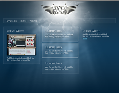 WP Wings website