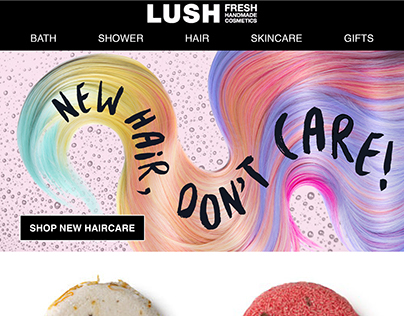 Lush Cosmetics EDM Design