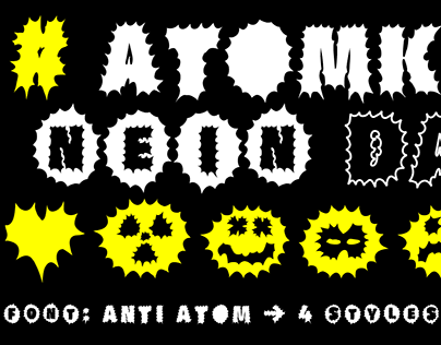 FONT | Anti Atom Font