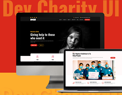 Project thumbnail - Dev Foundation NonProfit Charity web UI Design Figma