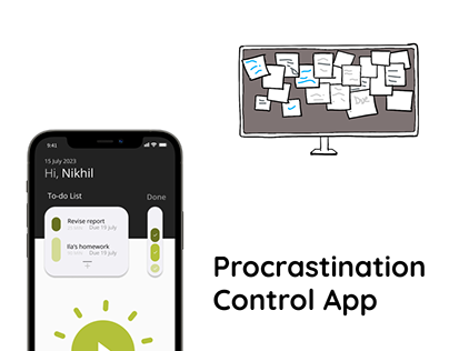 UX/UI Case Study on Procrastination