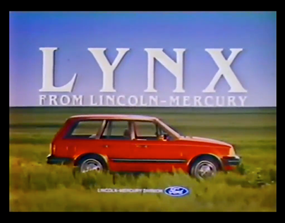 Mercury Lynx ad with new voiceover and sound