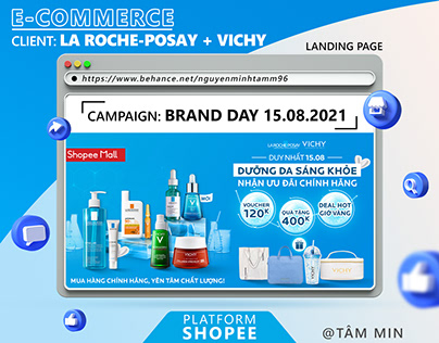 [SHOPEE] La Roche-Posay & Vichy Brand Day 15.08