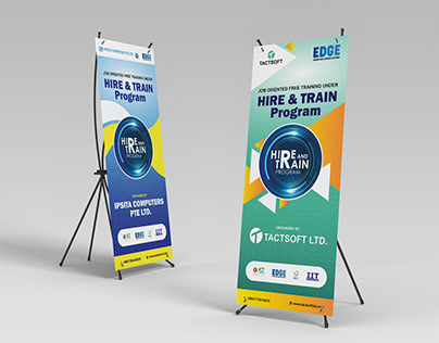 Rollup Banner - Hire and Train Program