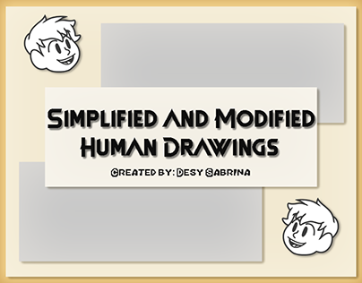 Simplified and Modified Human Drawings