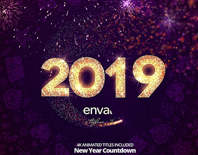 Special New Year Countdown 2019 After Effects Template