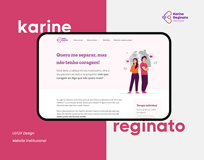 Karine Reginato | UI/UX Website