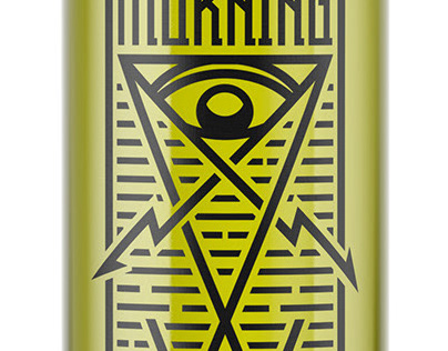 Morning star - hand crafted absinthe label
