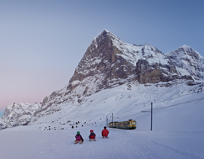 Jungfraubahnen Winter