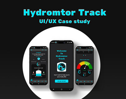UI/UX Case Study-Hydromtor Track|Water tank&Motor Track