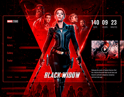 Black widow Marvel