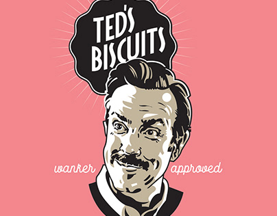 TED'S BISCUITS Logo Graphic