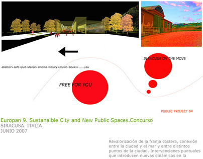 Europan 9. Sustanaible City and New Public Spaces.