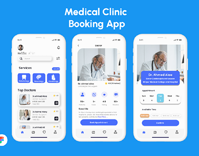 Midical clinic - Booking app