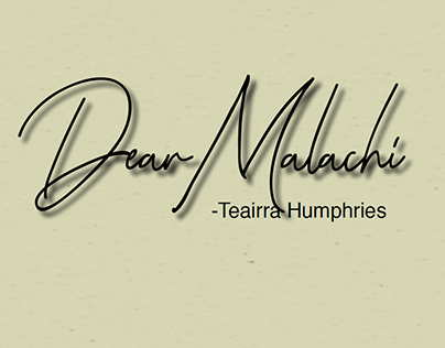 Dear Malachi