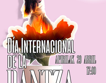 Cartel día internacional de la danza