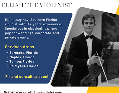 Luxury Wedding Violinist Sarasota FL