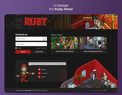 Ruby Hotel :: UI Design