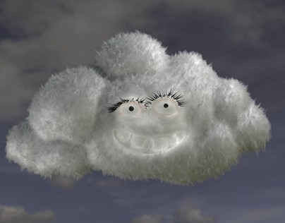 Mister Cloud (after Trolls cartoon)