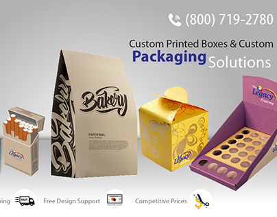 Custom Printed Boxes & Custom Packaging Solutions.