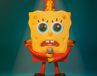 Project thumbnail - Sponge Bob - 3D