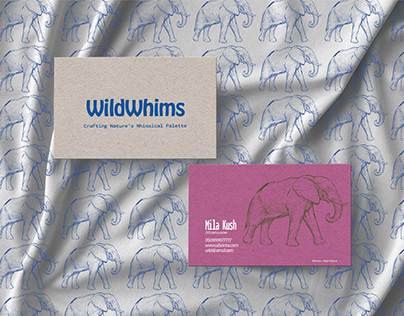 WildWhims Patterns Textile Brand Design