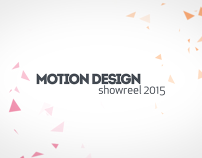 Motion Design Reel 2015