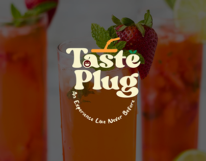 Taste Plug Local Fruit Drink Brand Identity