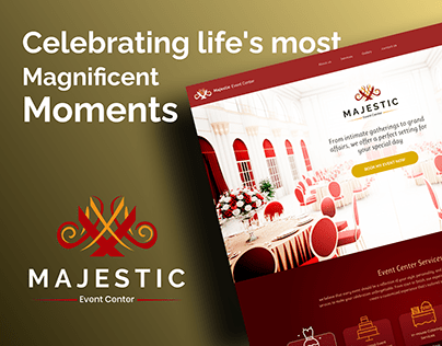 Majestic Event Center Website Design