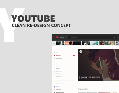 Youtube Re-Design Concept