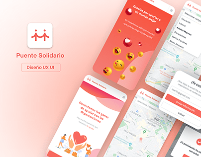 Puente Solidario App —Diseño UX UI /Proyecto: DCP