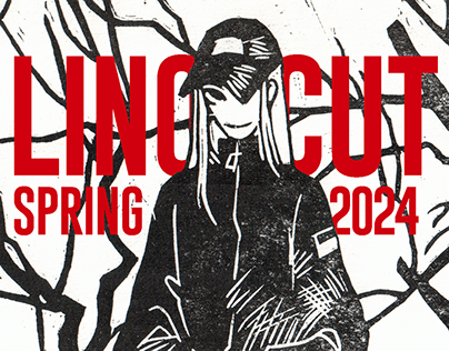 Linocut - spring 2024