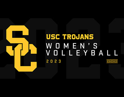 2023 USC Women's Volleyball Graphics