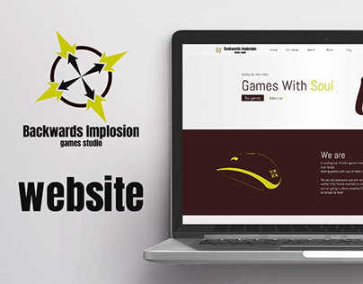 Backwards Implosion Website - UI/UX Project