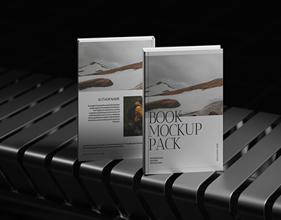 Book Mockup Pack Vol.1