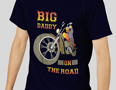 Biker Tshirt- Big Daddy