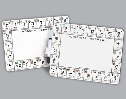 Double-Sided educational dry erase board