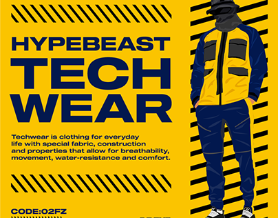 Hypebeast TechWear By GreyzDesign
