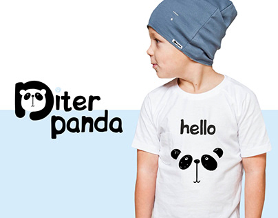 PITER PANDA | Нейминг. Логотип. Принт для одежды