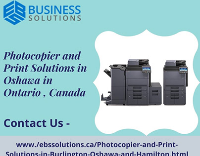 Photocopier and Print Solutions in Oshawa