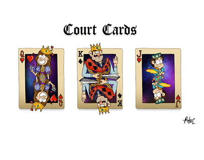 Court Cards illustration