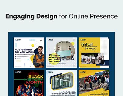 KFM Social: Engaging Design for Online Presence
